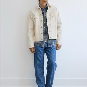 AMERICAN EAGLE AE77 NWT PREMIUM DENIM JACKET SIZE LARGE